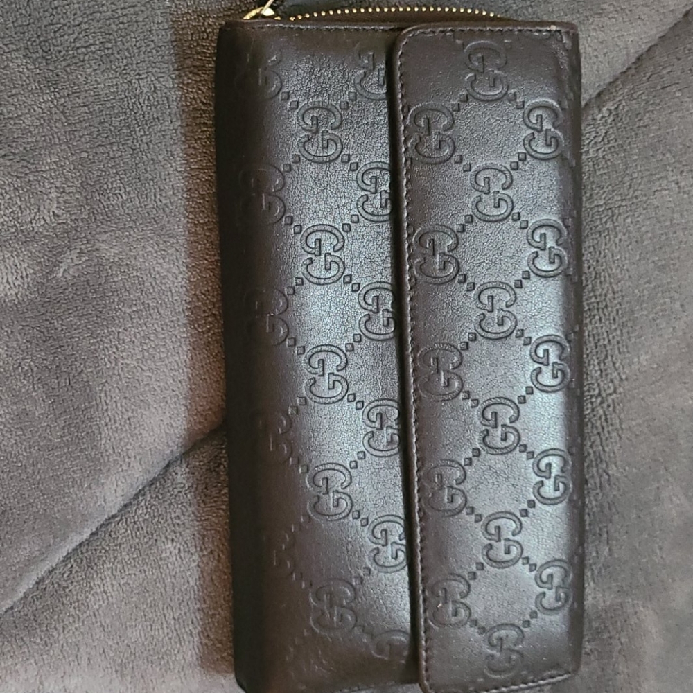 Gucci Guccissima Leather Wallet